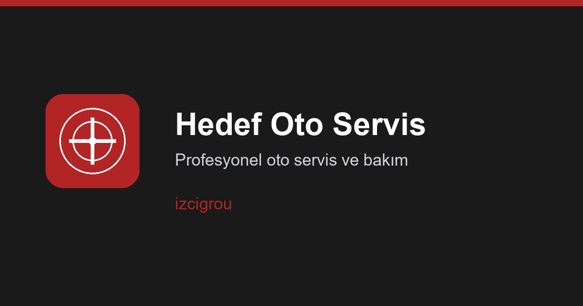 Hedef Oto Kaporta Boya Mekanik Servisi