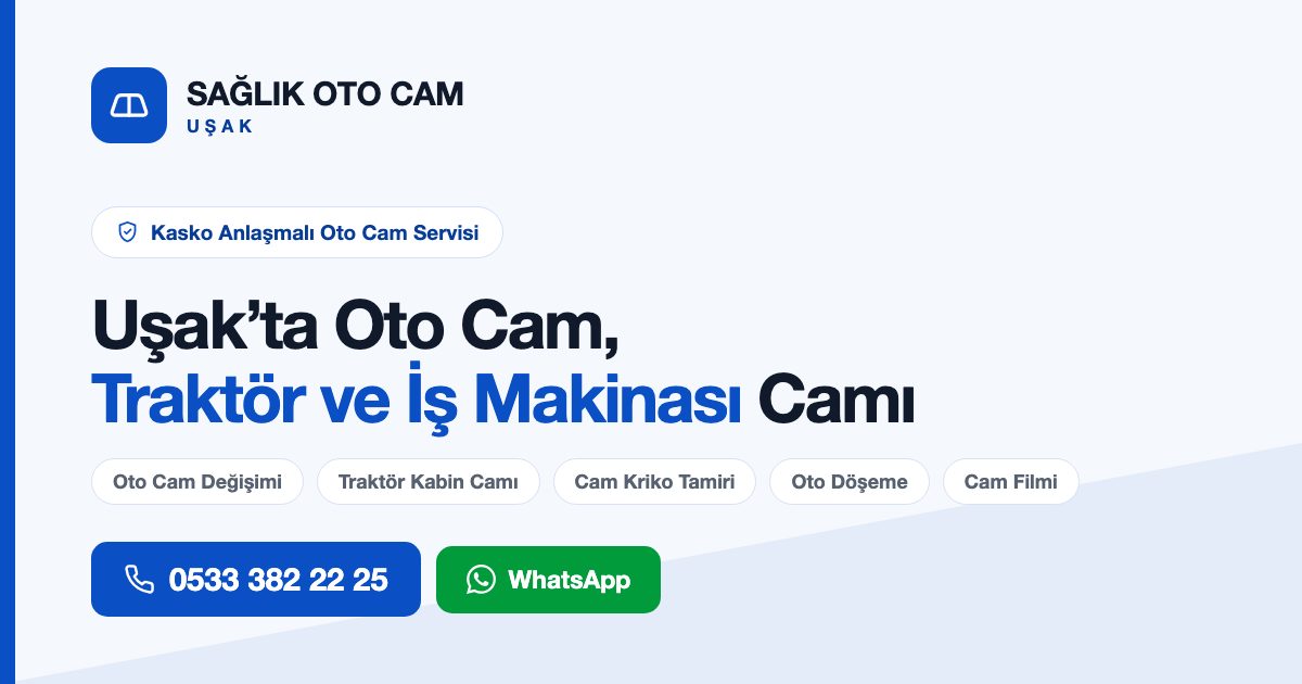 Saglik Oto Cam